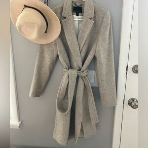 Banana Republic Gray Wool Jacket, Size 4 NWOT